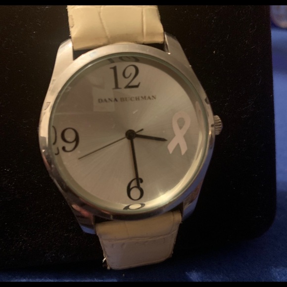 Breast Cancer Awareness White watch - Picture 2 of 2
